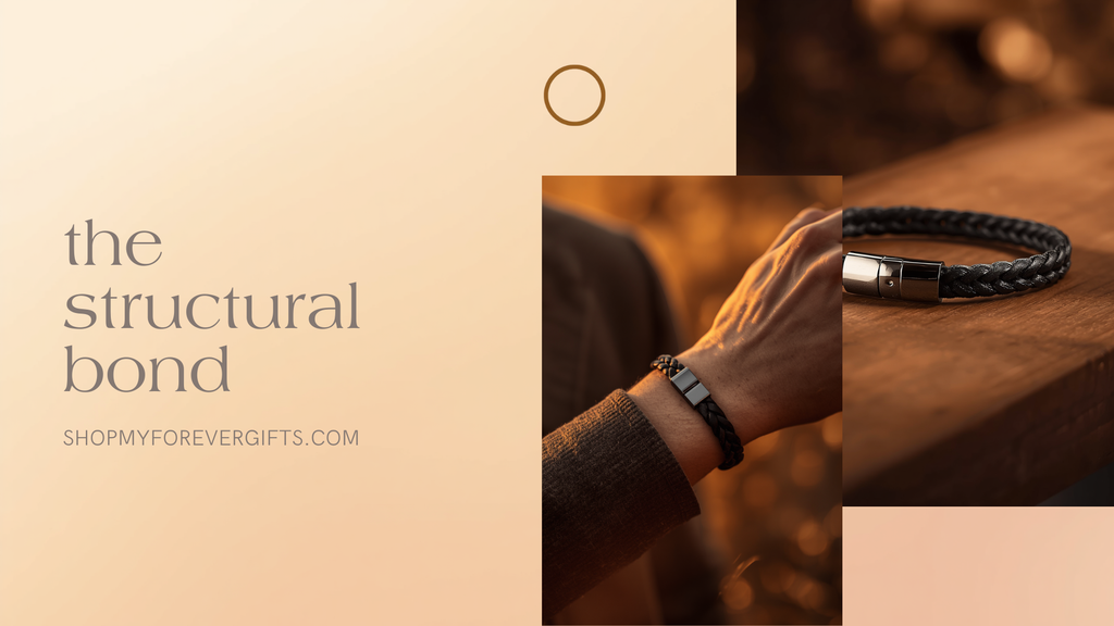 The Structural Bond: Why This Braided Leather Bracelet Is the Best Anniversary Gift for Your Husband in 2026