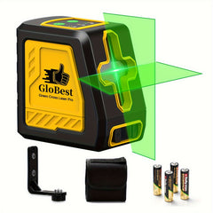 Laser Level, 100Ft Self Leveling Cross Line Lasers, Green Beam Leveler Tool, With Self-leveling, Manual, Pulse Mode, Lazer Level With 360 Degree Magnetic Base And Battery