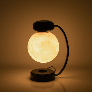 3D LED Moon Night Light Wireless Magnetic Levitating Rotating Floating...