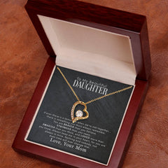 My Beautiful Daughter Forever Love Necklace | 2026 Graduation Edition
