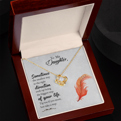 To My Daughter - Tip toe if you must - Necklace