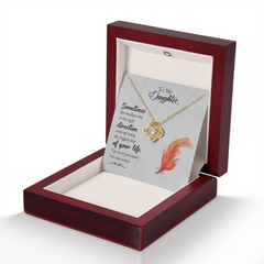 To My Daughter - Tip toe if you must - Necklace