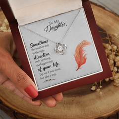 To My Daughter - Tip toe if you must - Necklace