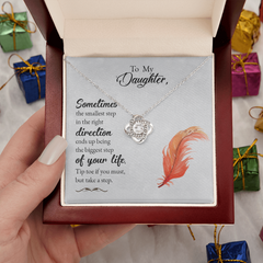 To My Daughter - Tip toe if you must - Necklace