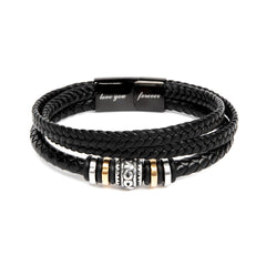 To My Boy Graduation Dreams Personalized Bracelet | Meaningful Gift for Him