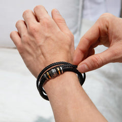 To My Boy Graduation Dreams Personalized Bracelet | Meaningful Gift for Him