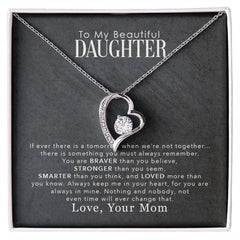 My Beautiful Daughter Forever Love Necklace | 2026 Graduation Edition