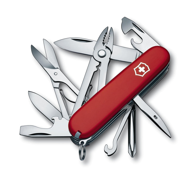 Victorinox Swiss Army Multi-Tool Tinker Pocket Knife  Red 91mm
